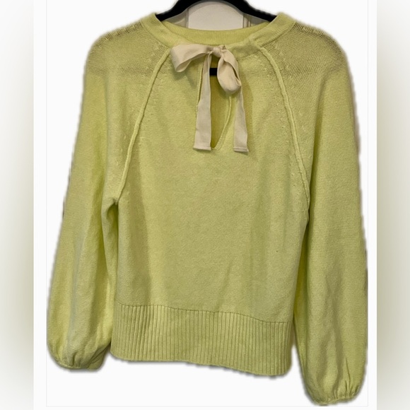 ANTHROPOLOGIE Emily Puff-Sleeved Sweater, Size XS - Picture 6 of 14